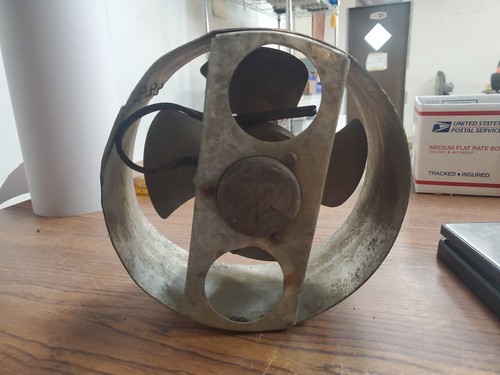 Old industrial exhaust fan brand unknown (VR17) - Picture 3 of 5