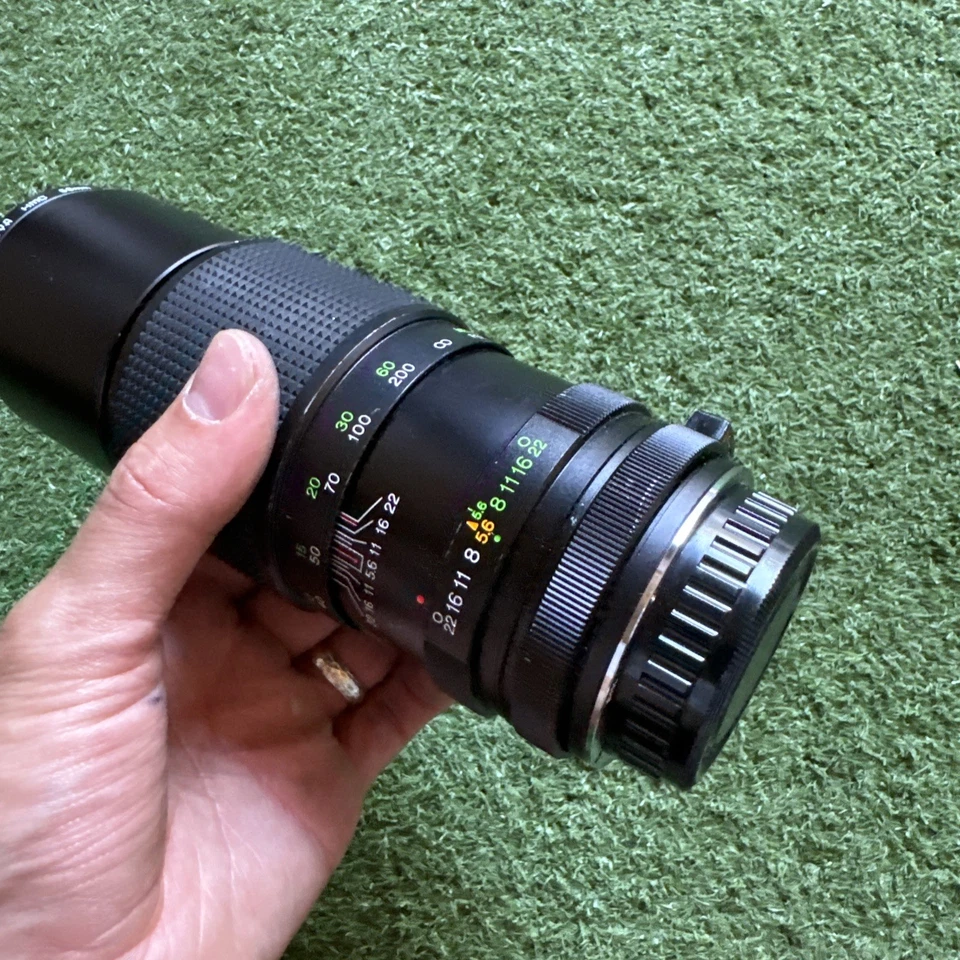 Vtg Vivitar Auto Telephoto 300mm f/5.6 Pentax PK Mount Lens Made in Japan - Image 3 of 4
