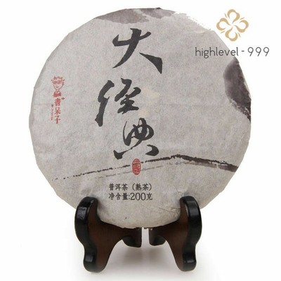 Big Classic * 2018 Chinese Pu-erh Tea DR.PUER TEA Puerh Tea Aged Ripe Pu er 200g