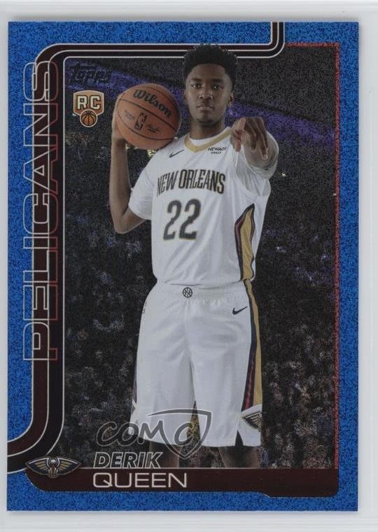2025-26 Topps Blue Sandglitter Derik Queen #213 1j2e