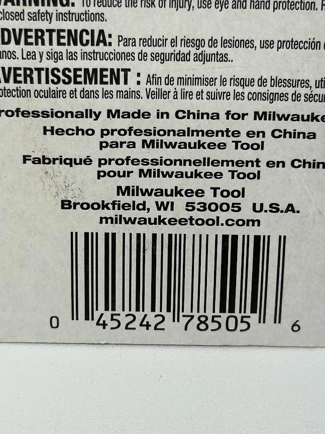 Juego de 4 extractores de tornillos de acero Milwaukee 49-57-9001 M2 Foto 3 de 3