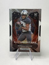 2021 Panini Prizm Draft Picks Rondale Moore All-Americans Rookie RC #187 Purdue