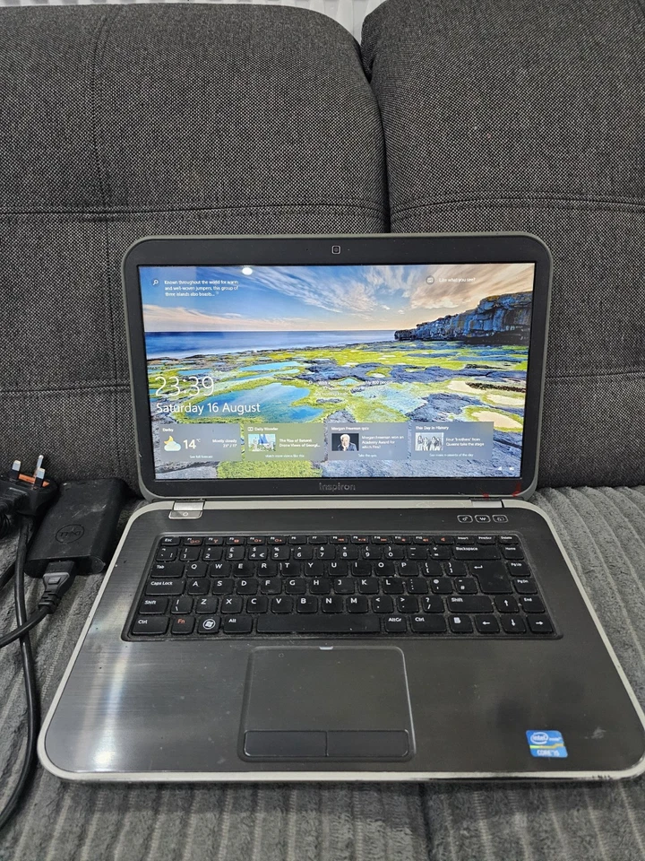 K831 Dell Inspiron 5520 15.6” Laptop i5-3210m @ 2.50 GHz 6GB 128GB SSD  Win 10 - Image 2 of 4