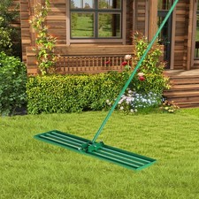 Lawn Leveling Rake Heavy Duty Level Lawn Tool...