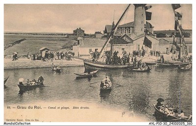 AYLP10-1139-30 - GRAU-DU-ROI - Kanal und Strände - Rechtes Ufer