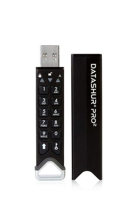 iStorage datAshur PRO2 32 GB Secure Flash Drive FIPS 140-2 Level 3 Certified Pas