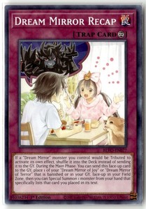Dream Mirror Recap BLVO-EN077 Common 1st Edition Blazing Vortex Yu-Gi-Oh!