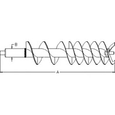 Tank Loading Auger fits John Deere S660 S670 S680 S690 9770 STS AH230013