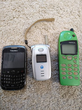 Vintage LOT OF 3 cell phones