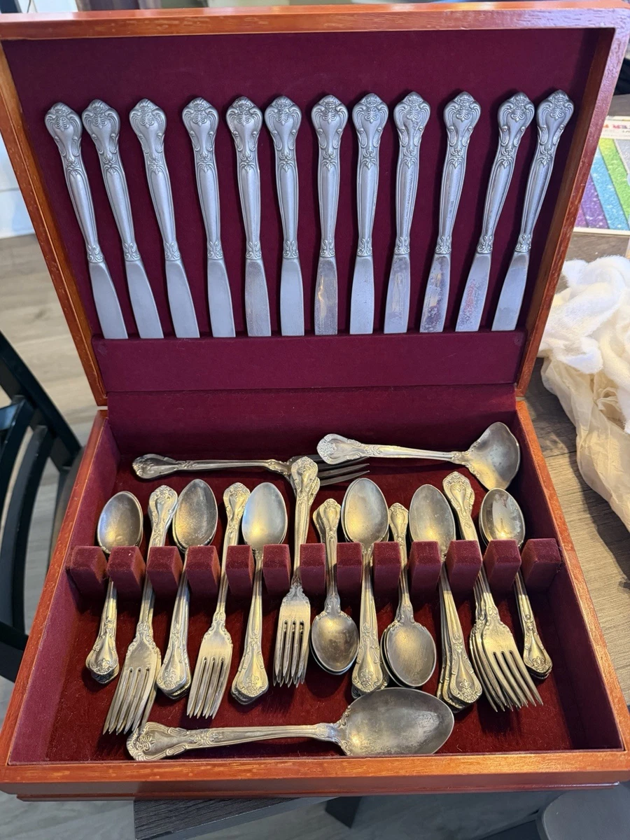 Godinger Baroque In Antique Us Silver-Plated Flatware for sale | eBay