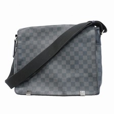 Auth 6gb1916-h LOUIS VUITTON Shoulder Bag Damier Graphite District MMNM N4...