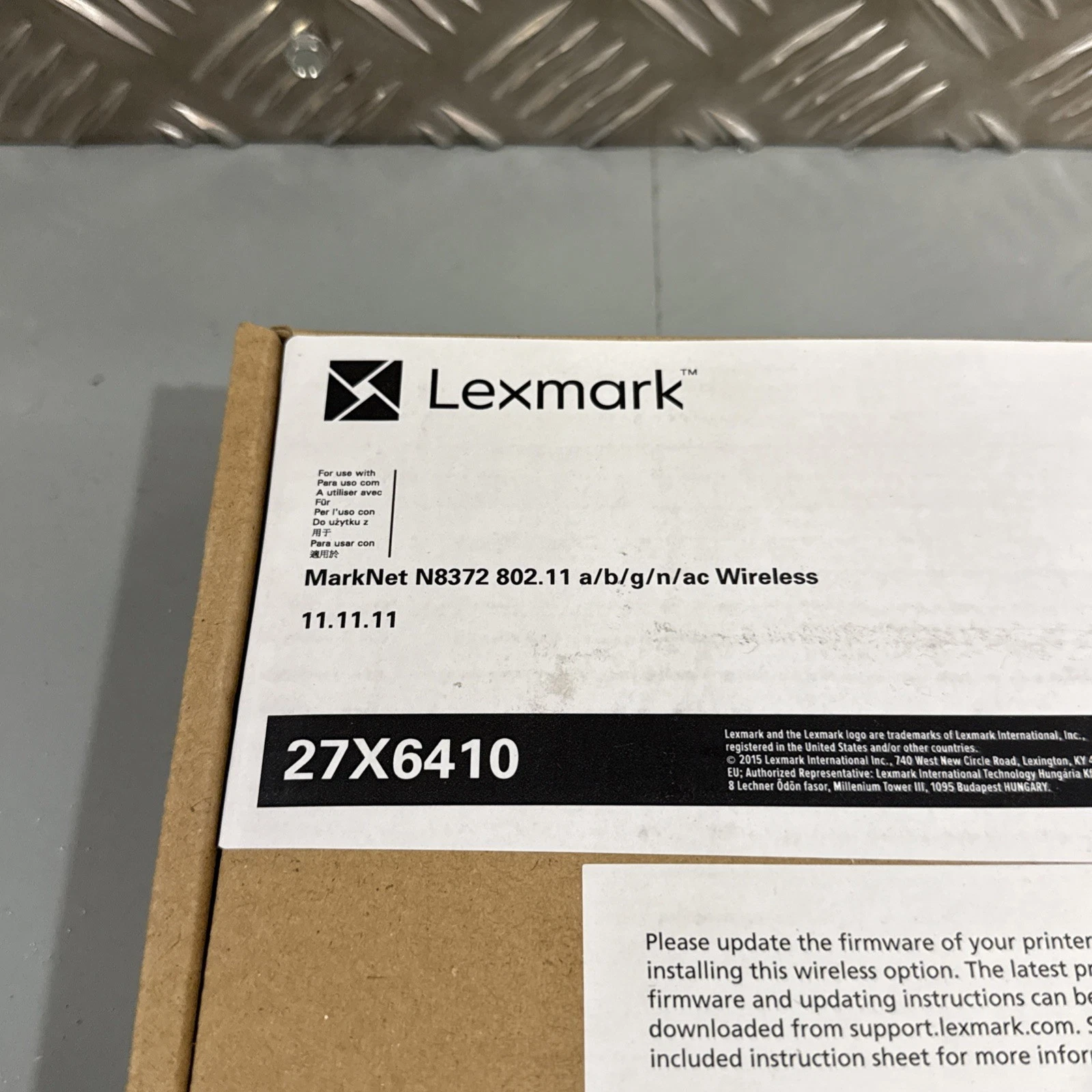 Lexmark 27X6410 Marknet N8372 Wireless Print Server - Brand New Boxed Inc VAT 4