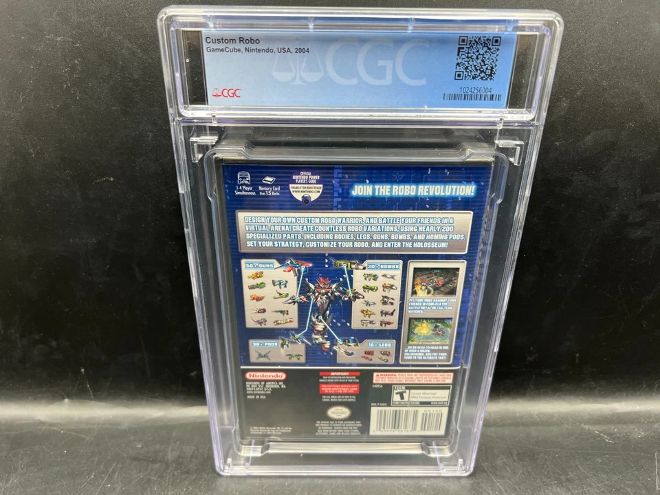 Custom Robo Nintendo Gamecube CGC 9.8 A++ FACTORY SEALED MINT TOP POP - Image 2 of 4