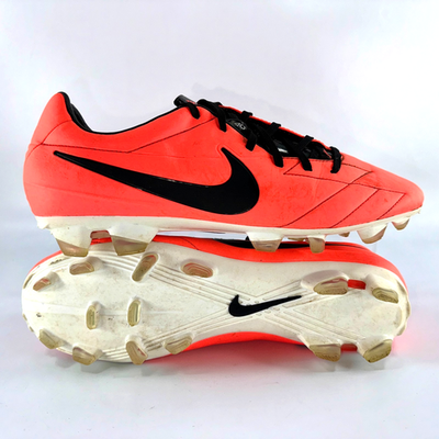 Nike T90 Laser IV FG 472552-808 Elite US11.5 UK10.5 Orange  display picture 3