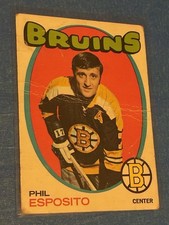 1971-72 Topps - Phil Esposito #20 Fair Condition