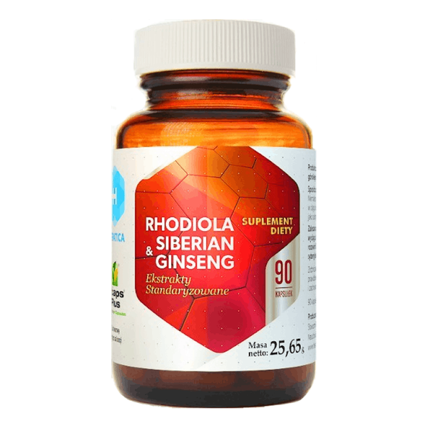 Hepatica Rhodiola &Amp; Siberian Ginseng 90 Kaps.-image