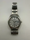 SEIKO Automatic 2706-0330 Silver Dial Day Date 21 Jewels Vintage Ladies Watch