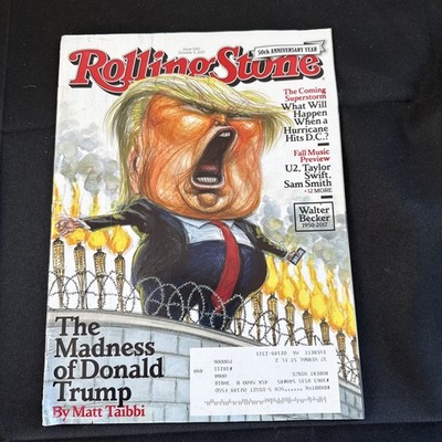 Rolling Stone October 5, 2017 Donald Trump U2 Taylor Swift Sam Smith  