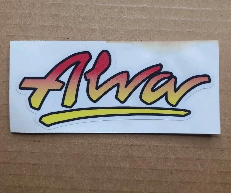 スケートボード Alva Vtg Skateboard Sticker Preços baixos em ALVA Adesivos e decalques para Skateboard e