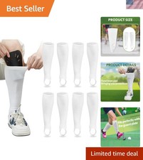3 Pairs Field Hockey Shin Guard Sleeves White...