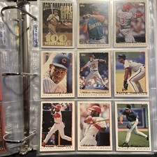 1995 Topps Baseball Cards Lot (12) – Vintage MLB Originals – Stars