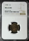NGC MS-63 BN 1900 Indian Head Cent