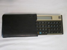 Vintage Hewlett Packard HP 12C Financial Calculator Case/Battery Tested Working