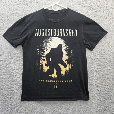 AUGUST BURNS RED T Shirt  Men Medium The Dangerous Tour 2019 Double Sided