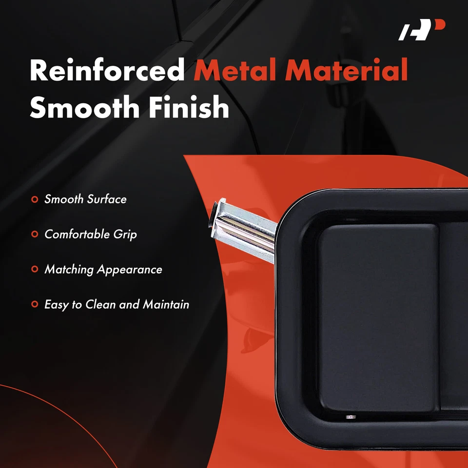 2Pcs Black Exterior Door Handle Front Side for Sterling 825 Sterling Truck A9500 - Image 4 of 4