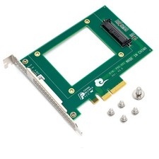 PCIe 4.0 x4 to 2.5 Inch U.2/U.3 SFF-8639 NVMe SSD Adapter Expansion Card
