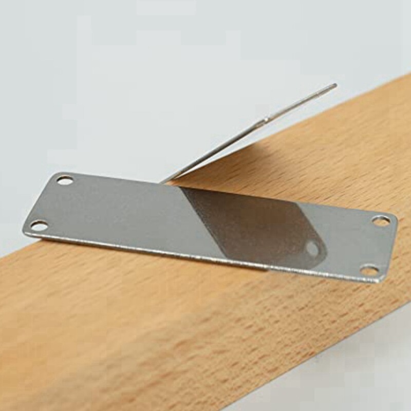 25 Pack Stainless Steel Engraving Blank Tags Rectangle Stamping Blanks