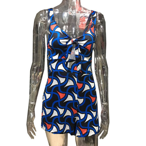 Frauen Urlaub Sommer Strand Mini Overall Strampler Damen Shorts Overall : - Bild 7 von 16