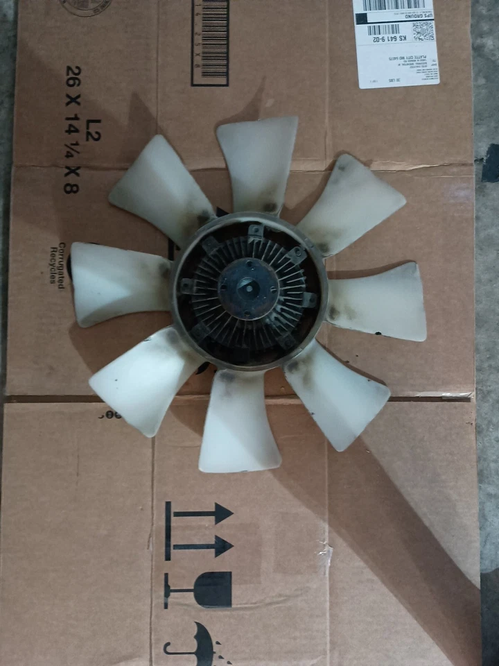 Ventilador de embrague Mitsubishi Montero Gen 1 1989-1991 y Dodge Raider V6 Foto 3 de 4