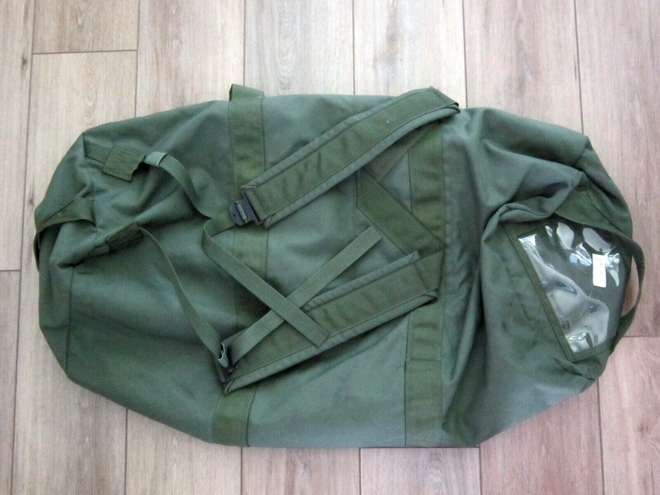 USGI Improved Duffle Bag Enhanced Nylon OD Green Sea Military Surplus