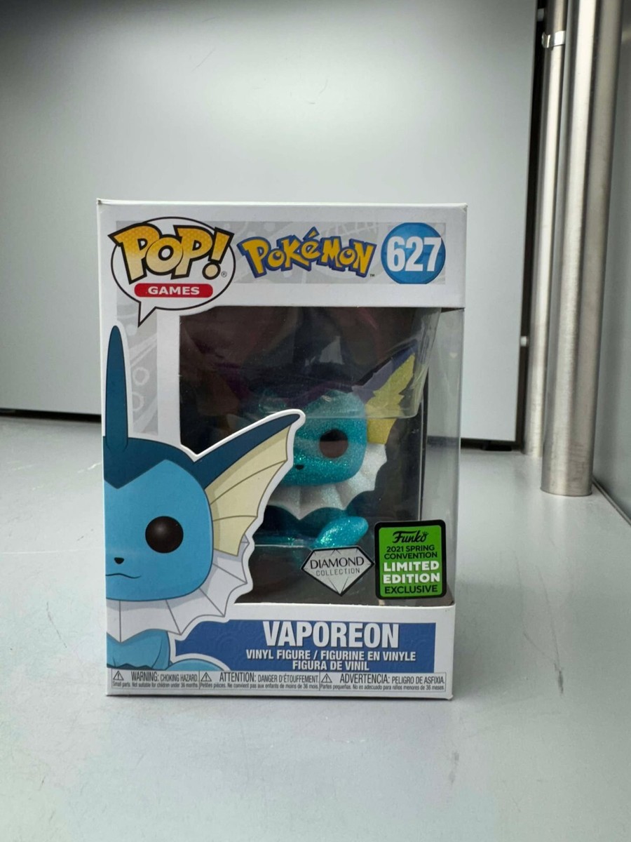 Funko Pop! Vinyl: Pokémon - Vaporeon (Diamond Glitter) - Barnes and Noble  Emerald City Comic Con (Exclusive) #627 for sale online | eBay