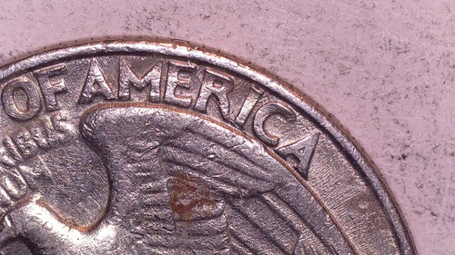 1990 P Washington Quarter with Reverse Die Crack Error (#77404) - Picture 11 of 14