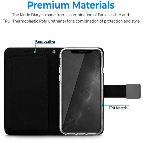 Pour Apple iPhone 8 /7/6s/6 /SE 2020 Etui Portefeuille Cuir Carte ID Emplacement Pochette - Photo 6/20