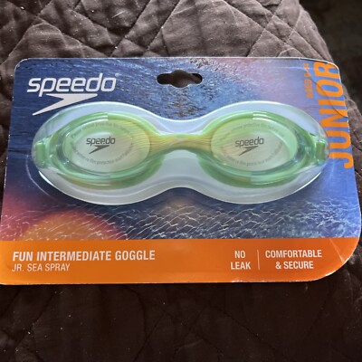 Speedo Junior Seaspray Swim Googles, Ages 6-14, UV Protection