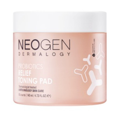 Neogen Dermalogy Probiotics Relief Toning Pad 140ml 50Pads K-Beauty