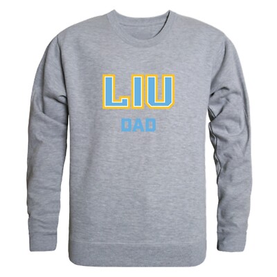 Long Island University Brooklyn Blackbirds LIU Dad Crewneck Sweatshirt Sweater