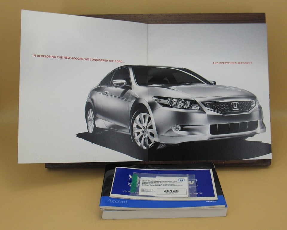 2008 Honda Accord Sedan Owners Manual Brochure Extras OEM eBay
