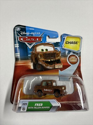 Mattel Disney Pixar's Cars - FRED w/Fallen Bumper (Look My Eyes