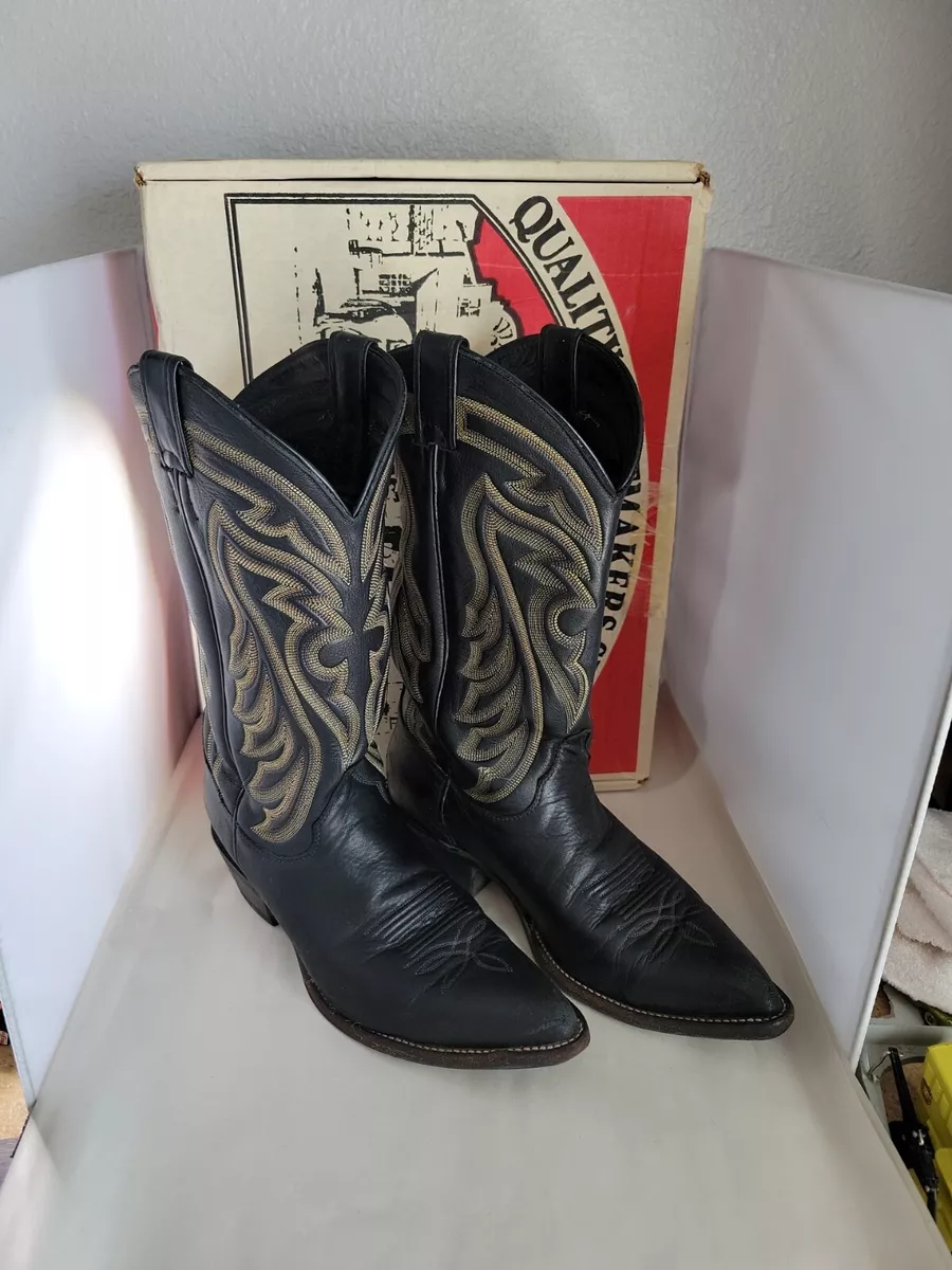 Slip on best sale justin boots