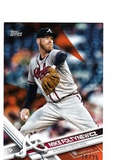 Mike Foltynewicz 2017 Topps Mini Orange #228, 10/25 Online Exclusive!
