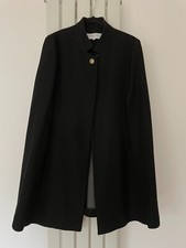 Gerard Darel Designer Black Cloak/poncho Size 42