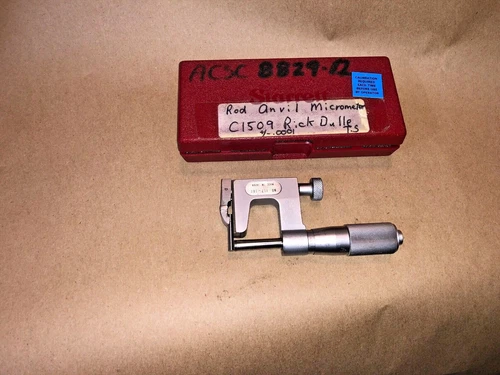 MITUTOYO NO. 117-107 ANVIL MICROMETER