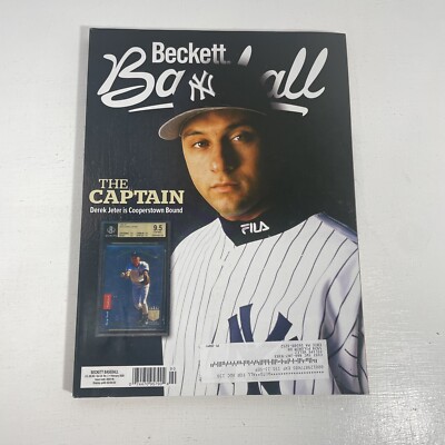 Derek Jeter Beckett Baseball Price Guide Magazine #167 February 2020 NY ...