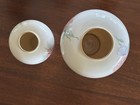 2!! VINTAGE LENOX CENTENNIAL VASES 1989 6" & 9" Pink & Blue Rose SEE IMAGES! — photo 4