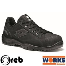 Scarpe Antinfortunistiche Lotto Jump 350 II S3L SR FO Black/Asphalt