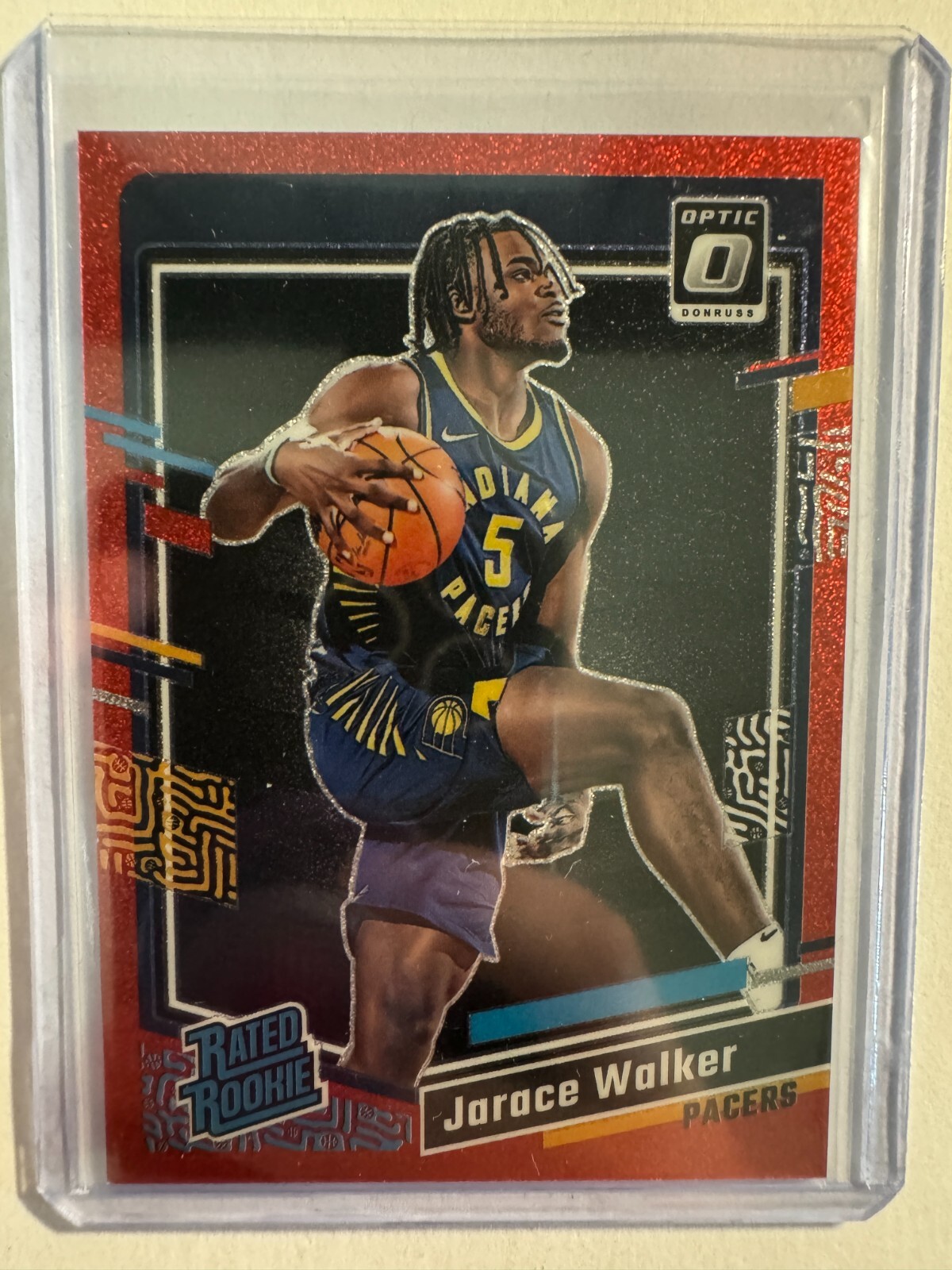 K234,390 - 2023-24 Donruss Optic Red Glitter #226 Jarace Walker RR #/75